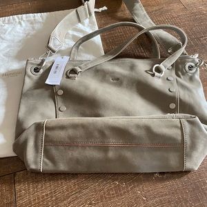 Hammitt large pewter Daniel handbag